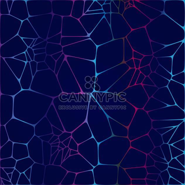 Vector illustration of abstract dark blue background with web - vector gratuit #125927 