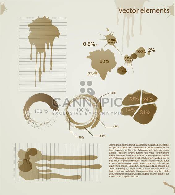 Set with infographic vector elements - Kostenloses vector #128297