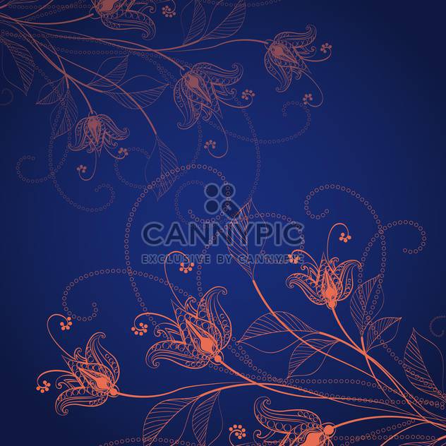 Elegant vintage floral background - Kostenloses vector #130007