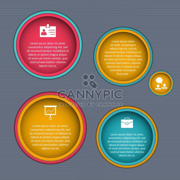 Glossy banners set vector illustration - Free vector #131457