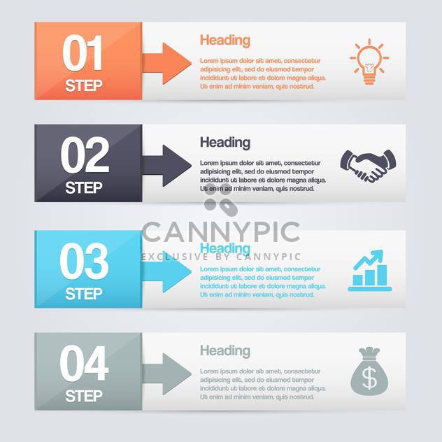 business process steps background - Kostenloses vector #132967