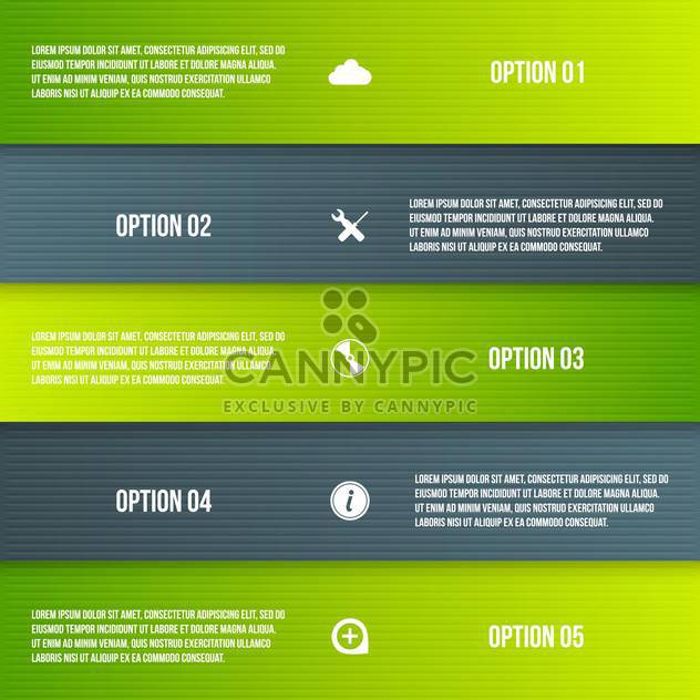 set of business process steps - Free vector #133357