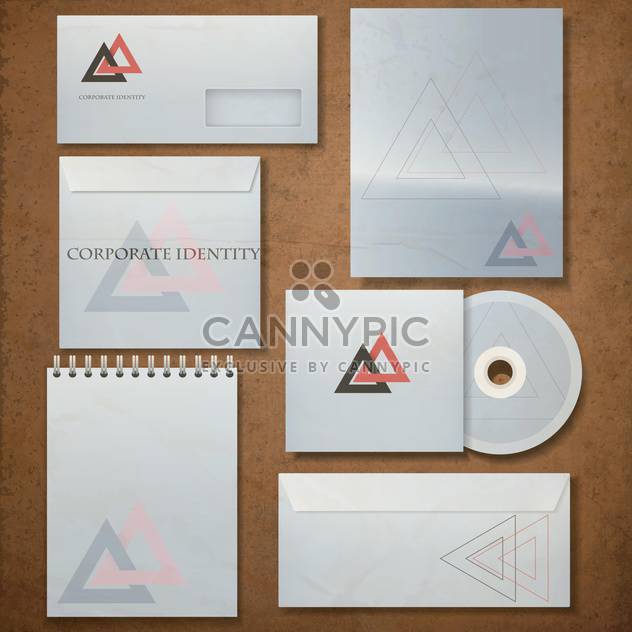 business corporate identity template - Free vector #133827