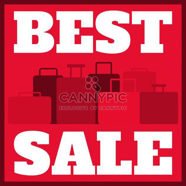 shopping sale poster background - vector #134107 gratis