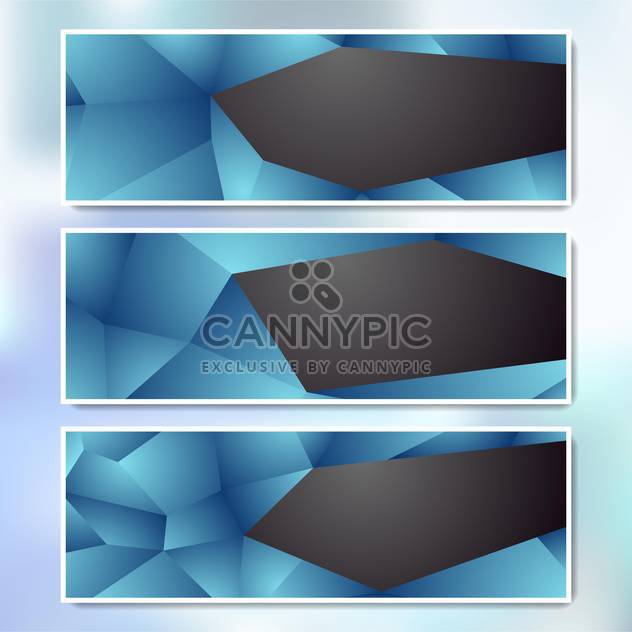 vector set of web banners - Free vector #134687