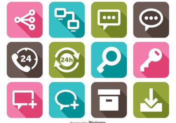 Miscellaneous Icons Set - Free vector #140927