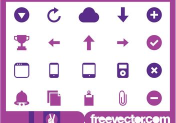 Tech And Web Icons - Free vector #141657