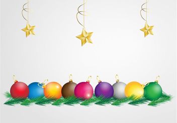 Colorful Christmas Graphics - Kostenloses vector #143237