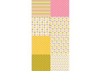Colorful Sketchy Patterns - vector gratuit #143667 