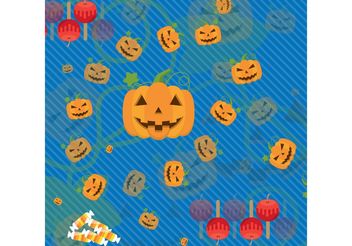 Halloween Vector Background - бесплатный vector #145027