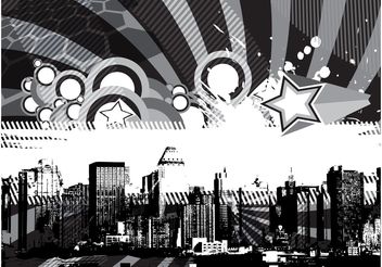 Grunge Urban Background Design - vector gratuit #145367 