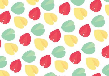 Fortune Cookie Pattern Vector - Free vector #147767