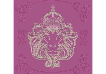 Hand Drawn Lion Of Judah Vector - Kostenloses vector #149757