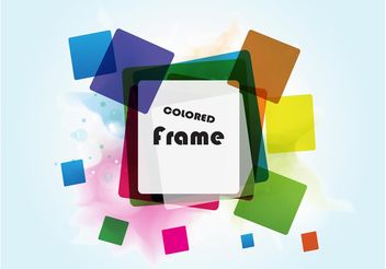 Squares Frame - vector gratuit #151657 