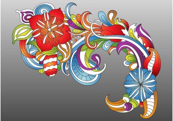 Fresh Colorful Flowers - Free vector #153267