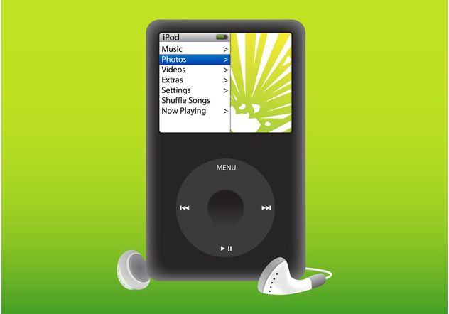 iPod Player - vector #154247 gratis