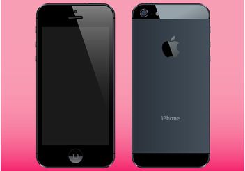 iPhone 5 - vector #154367 gratis