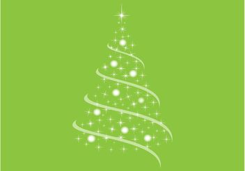Christmas Tree Design - vector gratuit #154477 