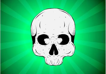 Absinthe Skull - vector #157007 gratis