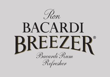 Bacardi Breezer - vector #158377 gratis