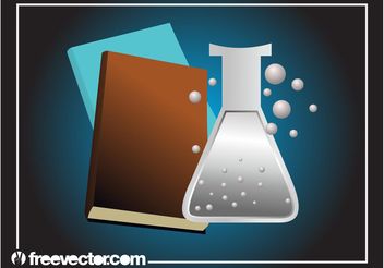 Chemistry Books Layout - бесплатный vector #158907
