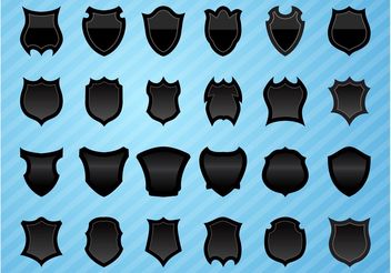Shields Graphics Pack - Kostenloses vector #159157