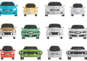 Car Silhouette Front - Free vector #161397