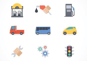 Free Car Services Vector Icons - Free vector #161737