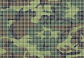 Camouflage Grid - vector gratuit #162447 