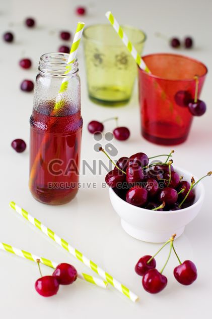 Fresh Cherries In A Bowl - Free image #185737