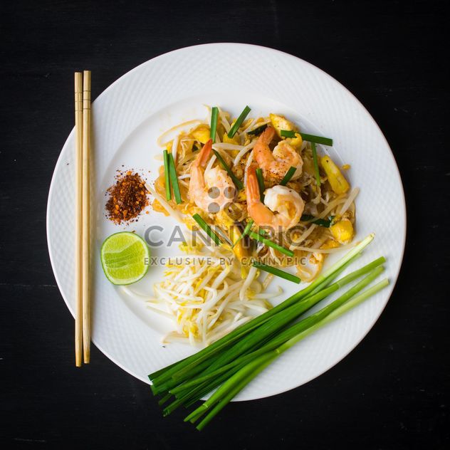 Shrimps pad Thai - image gratuit #187027 