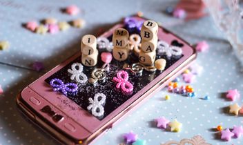 Smartphone with decorative elements - Free image #187237