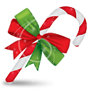 Christmas Candy Cane - icon gratuit #189717 