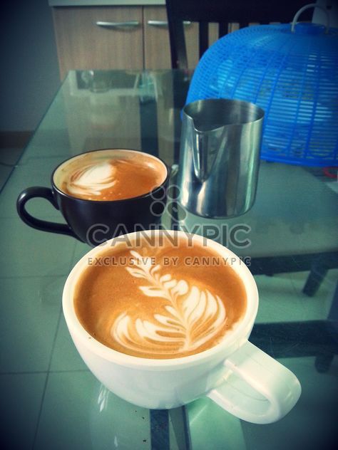 Latte coffee art - Kostenloses image #194367