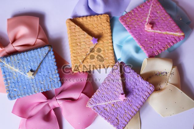 Cookies With A colorful Bows - бесплатный image #201007