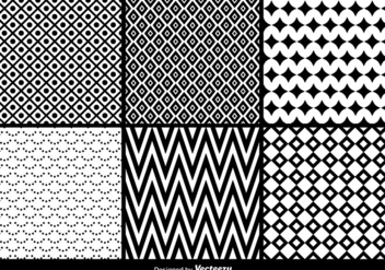 Geometric seamless patterns - vector gratuit #201187 