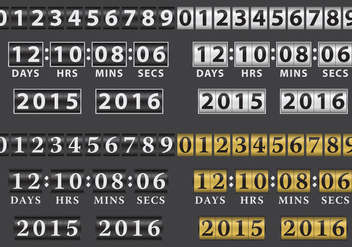 Vector Cylinder Counters - Free vector #201257