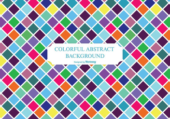 Colorful Diamond Shape Abstract Background - бесплатный vector #201367