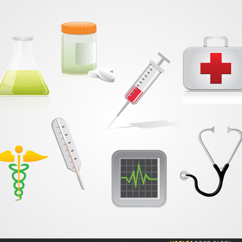 Free Medical Vector Icon Pack - vector #202547 gratis