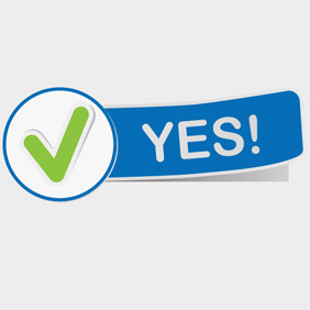 Free Vector Of The Day #106: Approval Sign - Free vector #203797