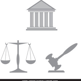 Law And Legal Illustration Free Vector - Kostenloses vector #204887