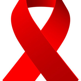 Red Aids Awareness Ribbon - vector gratuit #206377 