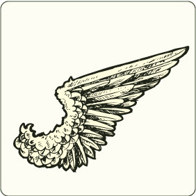 Wings 7 - vector #206677 gratis