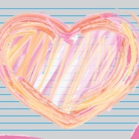 Valentines Day Watercolor Heart - vector gratuit #210587 