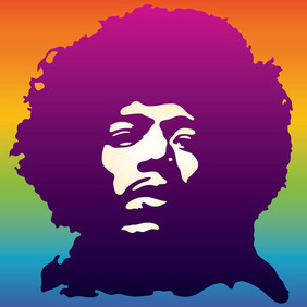 Jimi Hendrix - Kostenloses vector #210677