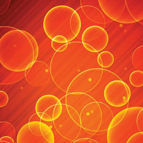 Red Bubble Background - vector #211117 gratis