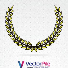 Free Vector Wreath - vector gratuit #211397 