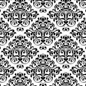Free Vector Damask Pattern - Free vector #212317