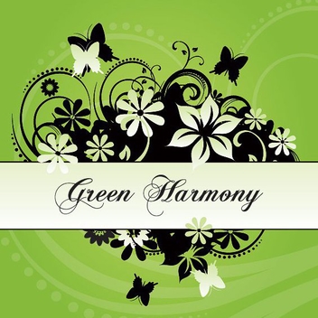 Green Harmony - vector gratuit #212837 