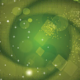 Dotted Corebed Green Vector Background - vector #212957 gratis